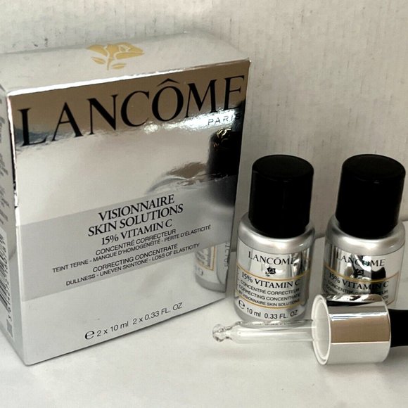 LANCOME Visionnaire Skin Solutions 15% Vitamin C (Ascorbic Acid) Concentrate NEW - Picture 2 of 2
